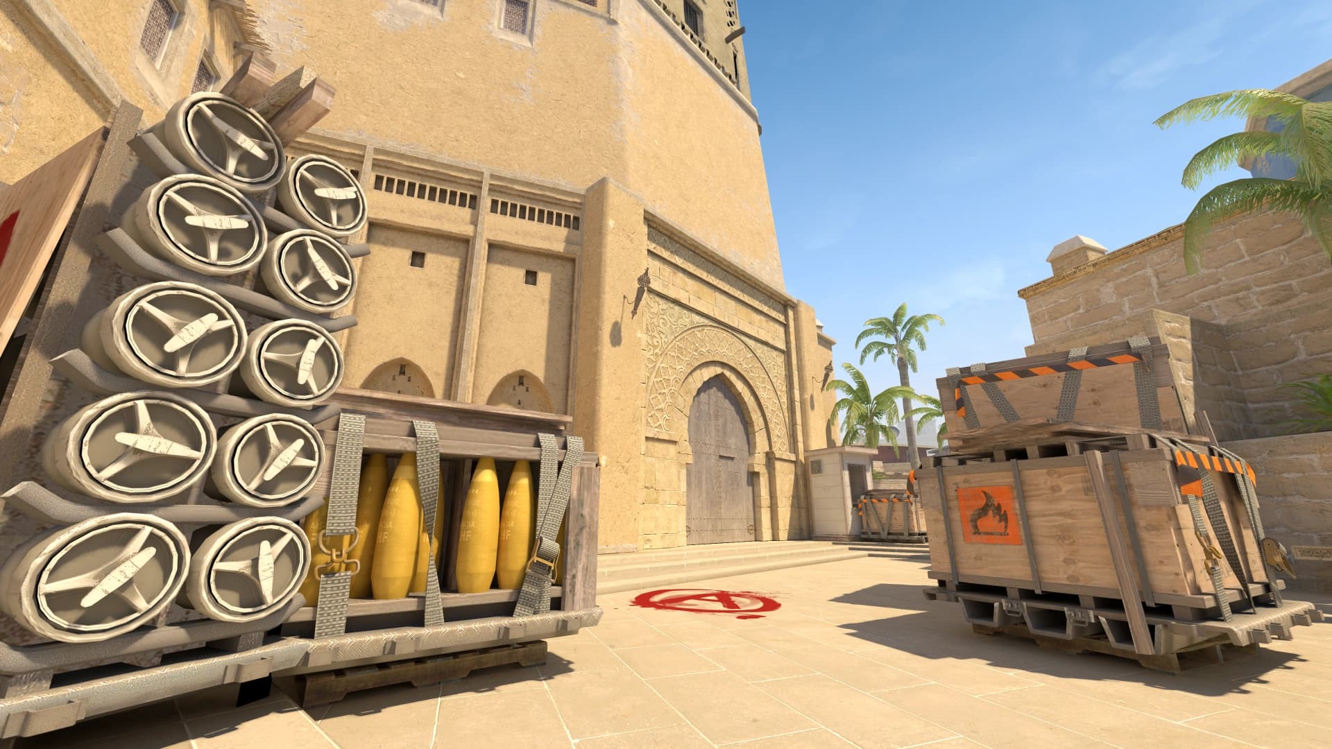 Mirage map in Counter-Strike 2